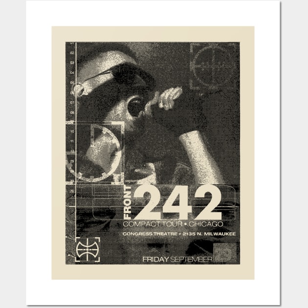 Front 242(Musical group) Wall Art by Parody Merch